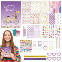 Girls Diary Scrapbook Journaling Arts and Crafts Kit for Ages 614