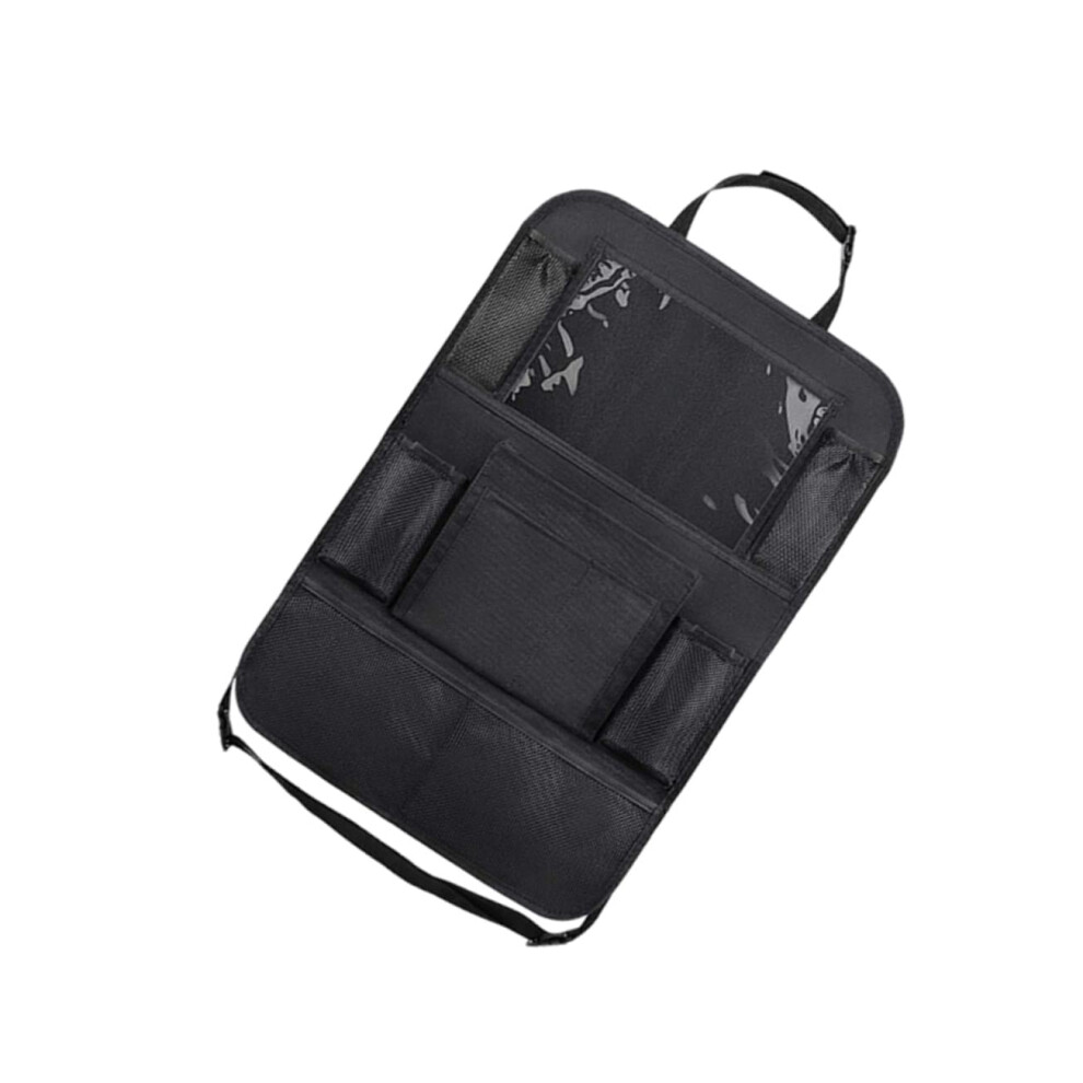 Car Back Seat Organizer with Tablet Holder, MultiPocket Waterproof Storage for Kids Travel