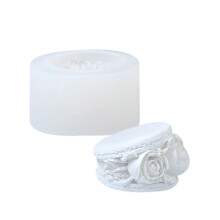 Rose Flower siliconen mallen voor kaars zeep gips decoraties,