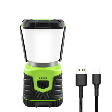 Lanterna da campeggio a LED ultra luminosa, IP44 resistente all'acqua, power bank ricaricabile da 4400 mAh per la ricarica dei dispositivi, perfetto
