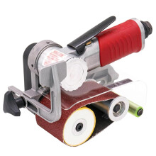Pipe Pneumatic Belt Sander Portable Air Belt Sander, 7000 RPM, Low Noise, For Wood Iron Aluminium Metal