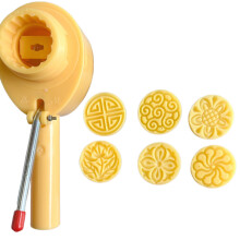 Festival 25g Mooncakes-vormen Verstelbare handpersontwerpen voor