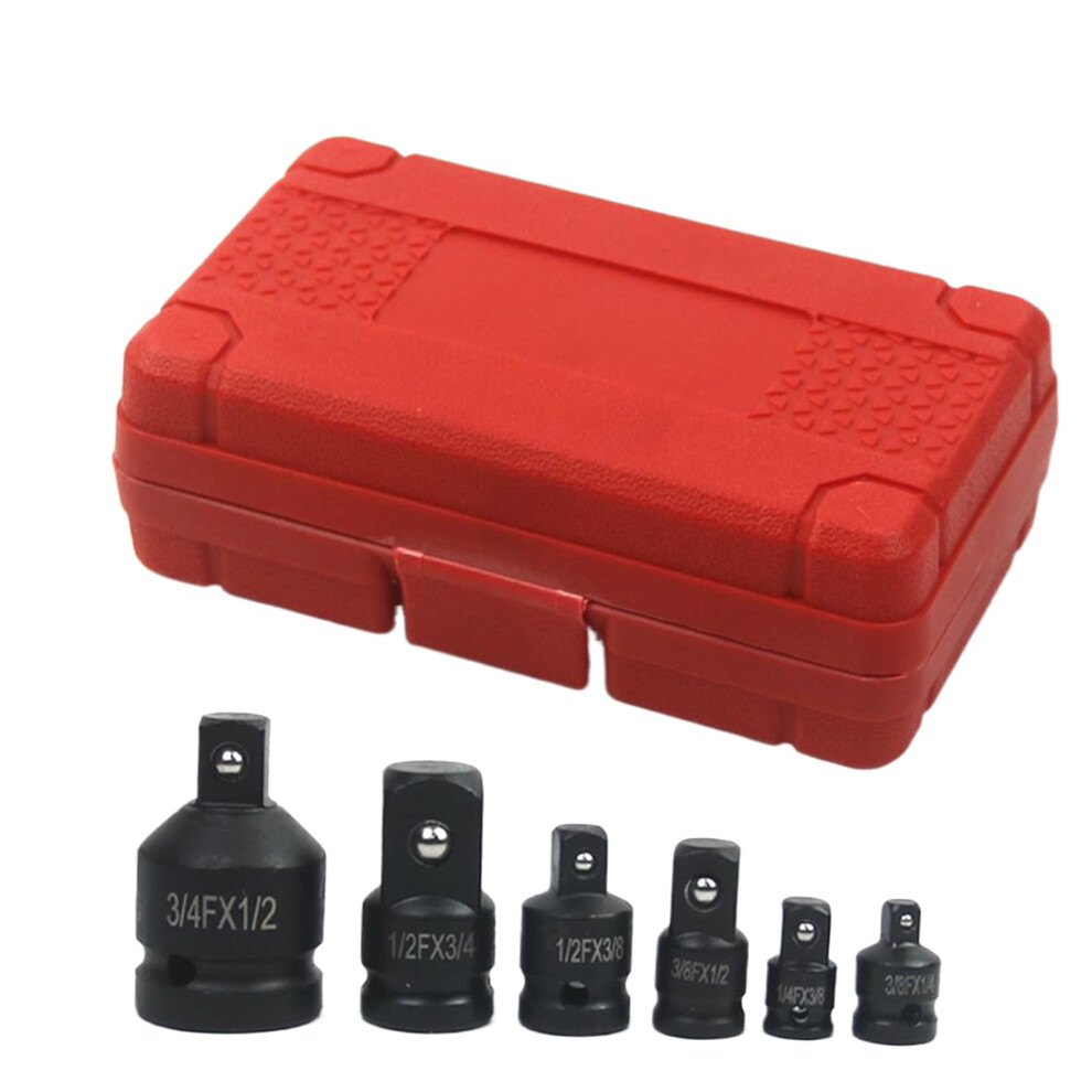 Socket Wrench Adapter Set, 6Piece Ratchet Adapters, Drive And Wrench Kit For Electrical Installation And Automotive Use 9001264396886