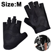 Guantes de ciclismo multiusos, almohadillas antiabrasión para paseos seguros, ajuste unisex.
