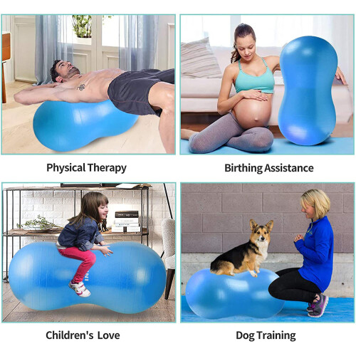 Ρολάκι Physio για την πρόοδο του τοκετού, μπάλα φυστικιών με αντι-σκάσιμο υλικό για