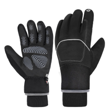 Guantes eléctricos calefactables con batería recargable y resistentes al viento, ideales para aventuras al aire libre, con forro polar para