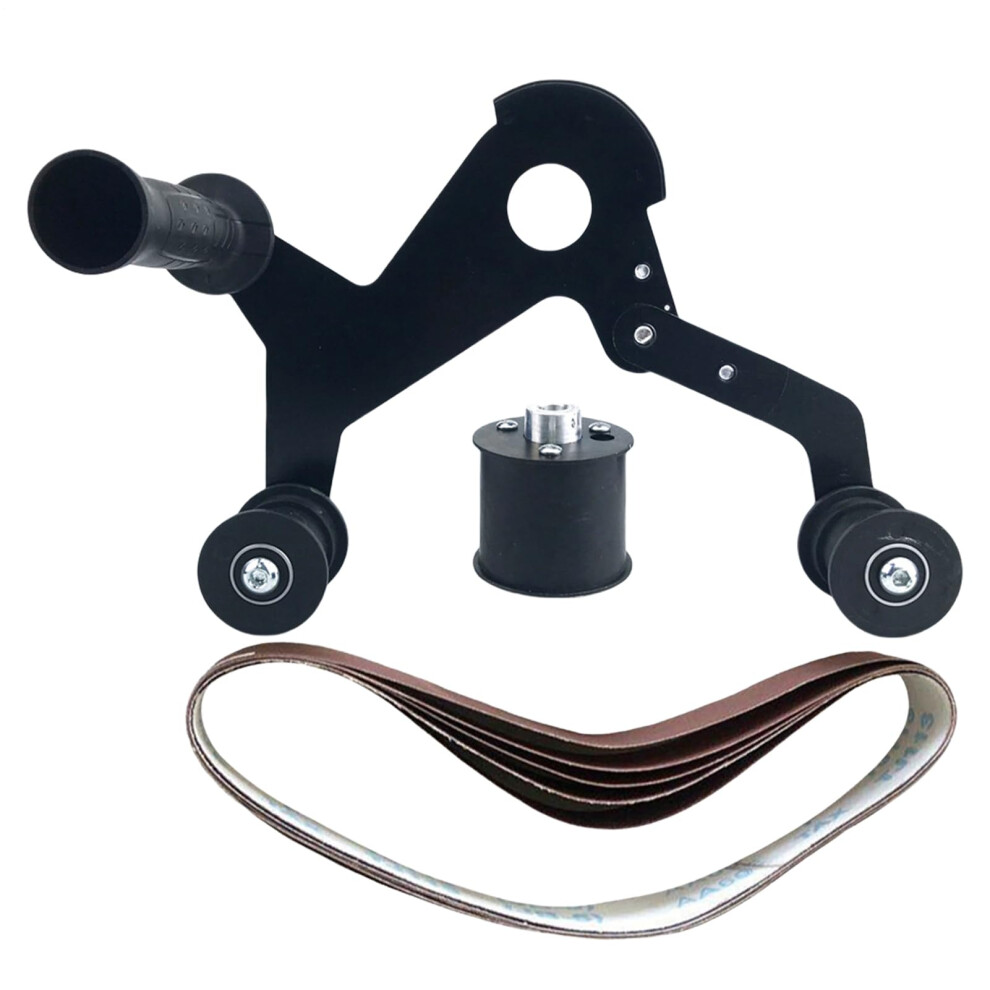 Angle Grinder Belt Sander Adapter With Sanding Attachment, Laborsaving Mirror Finish Pu M10 9323874521978