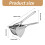 Multifunctionele aardappelrijstmachine Ergonomische 3