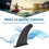 Ανταλλακτικά πτερύγια για surf για βελτιωμένη σταθερότητα και ταχύτητα, συμβατά με 7
