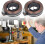 Flat Wire Coil Spring 0.8mm Thickness 1540mm Length ConstantForce Extension Drill Scroll 4