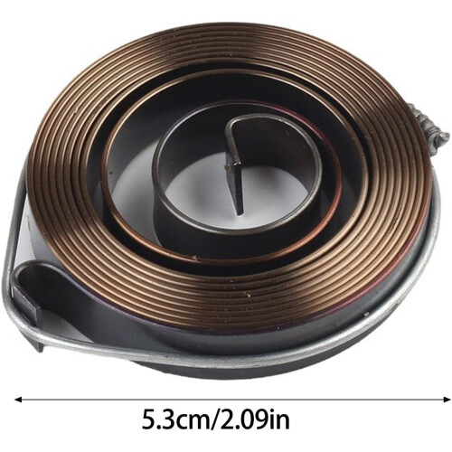 Flat Wire Coil Spring 0.8mm Thickness 1540mm Length ConstantForce Extension Drill Scroll 2