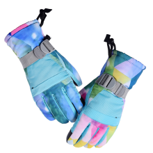 Gants de snowboard ajustables au poignet, paume intégrale en PU, compatibles avec les écrans tactiles, pour les activités hivernales.