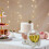 Multifunctionele geweven picknickmand Stevige plastic bloemen- 7