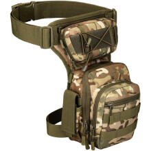 A melhor amiga da aventura: bolsa impermeável de nível militar, bolsa tática de perna com bolsos multifuncionais para todos os seus equipamentos.