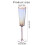 2 stuks champagne fluit beker elegante hartvorm goud omrande 3