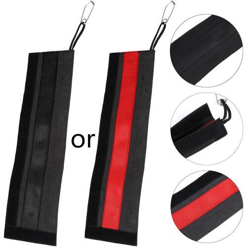 Rope Protector Protective Cover For Abseiling ThreeBlock Climbing Guard Rope Shield Black 2