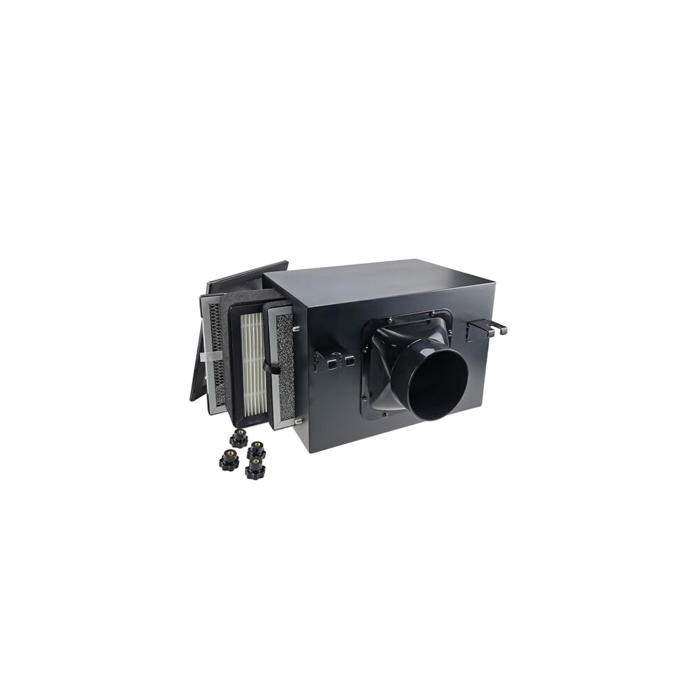 Threelayer Purification Filter For 4Inch Inline Duct Fan, Smoke And Dust Removal, Carbon Filter For Home Or Factory 9119770238283