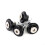 Motorcycle Helmet Bracket Base Plate Bushing Pads Set TType Durable Replacement for Wide Models 1