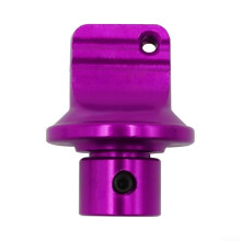 Key Head Cover Replacement For Motorcycle Damaged Keys Pentagonal Hexagonal Aluminum Alloy Purple