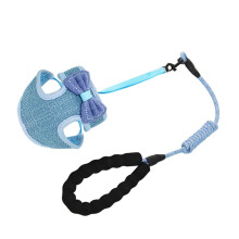 Cat leash Cat harnesses Cat accessories Cat collar Kitten ladder Adjustable leash Cat harness Cat vest harness Chest harness for cats Blue