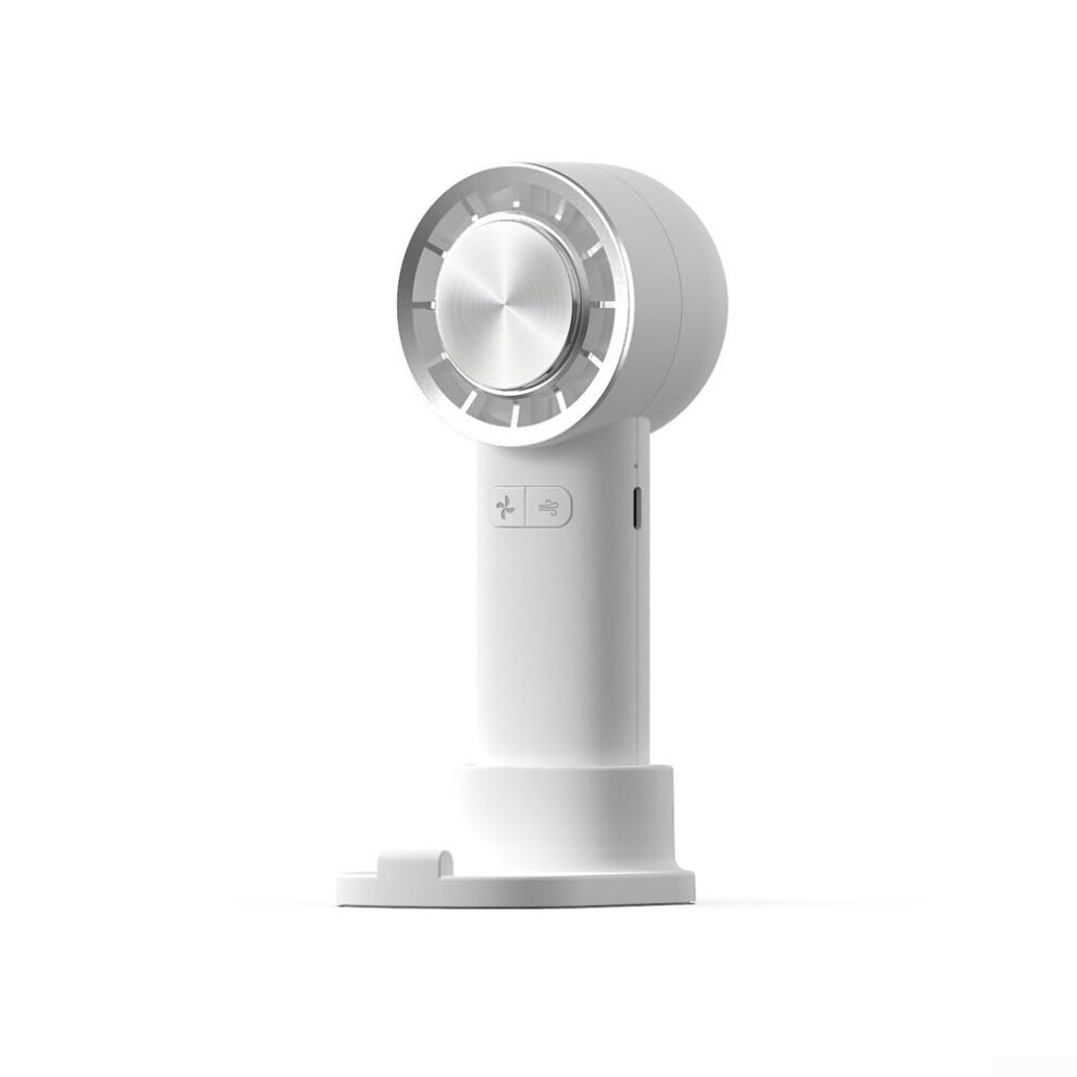 Portable Small Fan With Semiconductor Cooling Technology, Model 200 3Speed Mini Desk Fan, Turbo Airflow White 9001264398811
