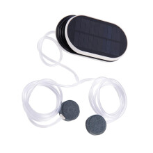 Solar Oxygenation Pump Portable SunPowered Aerator For Aquariums, Ponds And Pools WearResistant Outdoor Oxygen Pump