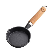 Mini Cast Iron NonStick Mini Egg Frying Pan Small Omelette Skillet AntiScald Handle For Breakfast And Everyday Use