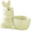 Ceramic Egg Cup Display Green Bunny Egg Stand For Soft Boiled Eggs Breakfast Dinner 4