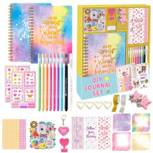 Journal Scrapbook Starter Kit, Girls Diary Craft Supplies, Creative Tools for Art Journaling