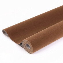 Self Adhesive Velvet Flock Liner Light Brown 150 CM Width 1.5m X 0.5m For Drawer Dresser Cabinets Jewelry Displays