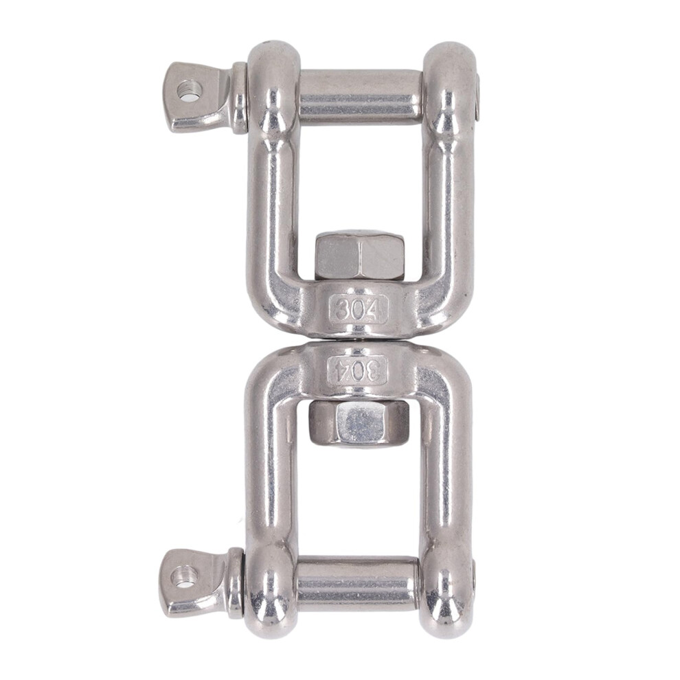 Swivel Anchor Connector Stainless Steel Detachable Double Shackle Snap Rolling Shackle Device For Hardware Lifting Connection 12Mm 9001264400279
