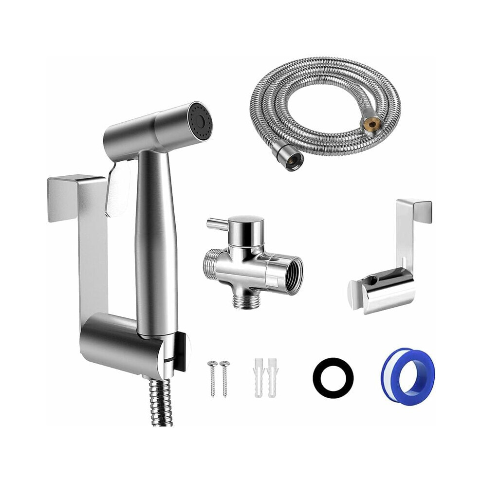 Effortless Maintenance, Bidet Sprayer For Toilet, Stainless Steel, Adjustable Water Flow, Easy Installation, Multi-Purpose Use, Personal Hygiene, Clot 9466005141246
