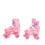 2-in-1-Rollschuhe, rosa, Rollschuhe für Kinder, 10