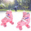 2-in-1-Rollschuhe, rosa, Rollschuhe für Kinder, 3