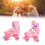 2-in-1-Rollschuhe, rosa, Rollschuhe für Kinder, 2