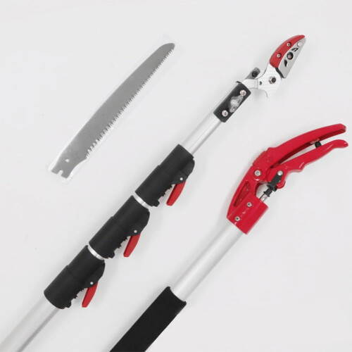 Bypass LongHandled Tree Pruner 1.9M5.5M Extendable Pole Pruner for  Branches Bypass Blade 1