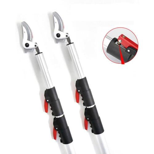 Bypass LongHandled Tree Pruner 1.9M5.5M Extendable Pole Pruner for  Branches Bypass Blade 2