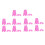 20 Pcs Kunststoff Golf Ball Halter Resistanceless 1
