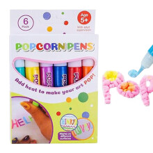 Magic Puffyy Pens DIY Bubble Popcorn Fluffyy Drawing Pencils Popcorn 3D Bubble Pens