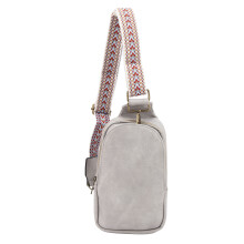 Crossbody-taske til kvinder, justerbar rem med slyngedesign, slidstærk vegansk læderpung til rejser og daglig brug, letvægts