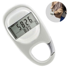 Podomètre portable avec clip, enregistre la distance, les calories et le nombre de pas sans connexion smartphone