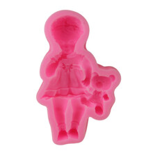Handmade Soap Making Supplies Silicone Fondant Mold Baby Theme Cake Decorating Mold Flexible Cake Molds For Baking