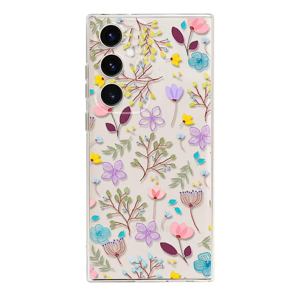 Miagon Creative Flower Case For Samsung Galaxy A54 5G, Transparent Tpu Cover Clear Designs15 9001264401719