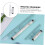 quality drawing ruler with protractor for technical drawings on drafting paper, versatile for horizontal use. 3