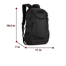 Sac Molle pour les amateurs de plein air, sac à dos tactique étanche de 25 litres avec fonctionnalités de sac d'assaut militaire