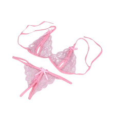 Women's Nightwear Sexy Underwear Night Clothes Lady Lingerie Lace Women's GString Underwear Corset Women's Sexy Lingerie Pink 3XL