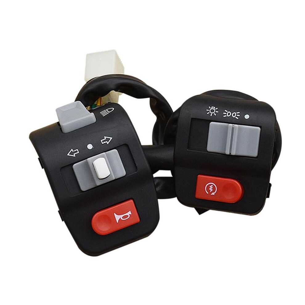 Universal Motorcycle Handlebar Control Switch Waterproof Kill Switch With Turn Signals 9323874524849