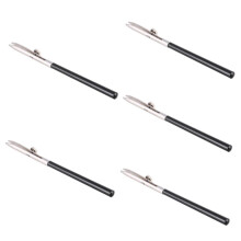 Linear Duck Beak Pen Fountain Pen Platinum Liquid Pen for Covering Fine Lines Ruling Pen Tool Adjustable Masking Liquid Pen Brush Pack of 5