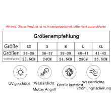 Våtdräktsstrumpor för alla vattenäventyr, halkfri sula med förstärkt gummigrepp, värmeisolerande neoprenstrumpor för män och kvinnor (3 mm