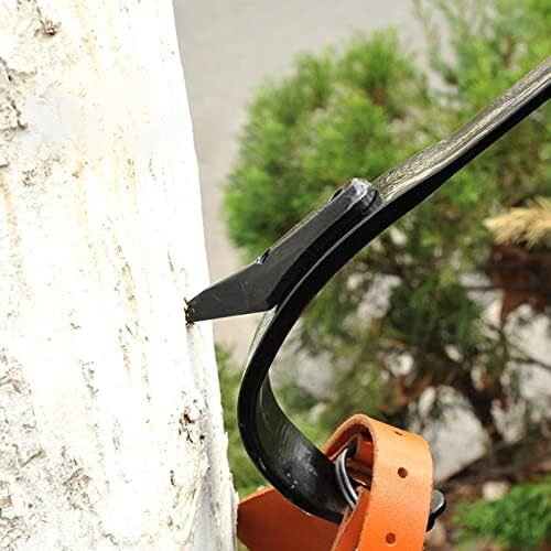 Tree Climbing Spurs Adjustable Tool With Leggings Straps NonSlip Pedal For Safe Climbing 1